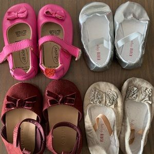 4 Pairs of Baby Girl Shoes (6-9 months)